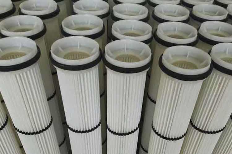 风机开云(中国)官方在线登录整体为圆柱形，滤筒上下盖板为塑胶材质，其他级别滤筒盖板为电解板或不锈钢板冲压成型的